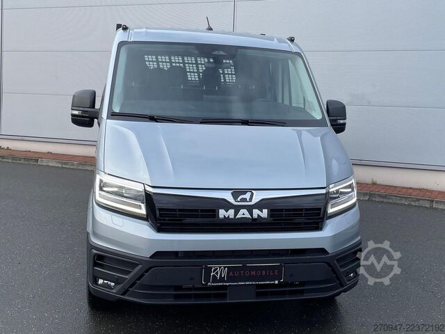 Pritschenwagen MAN TGE 3.180 Pritsche DOKA LR 4x4 ACC LED DIFF-SPER