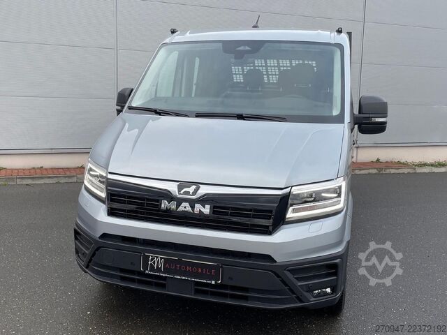 Pritschenwagen MAN TGE 3.180 Pritsche DOKA LR 4x4 ACC LED DIFF-SPER