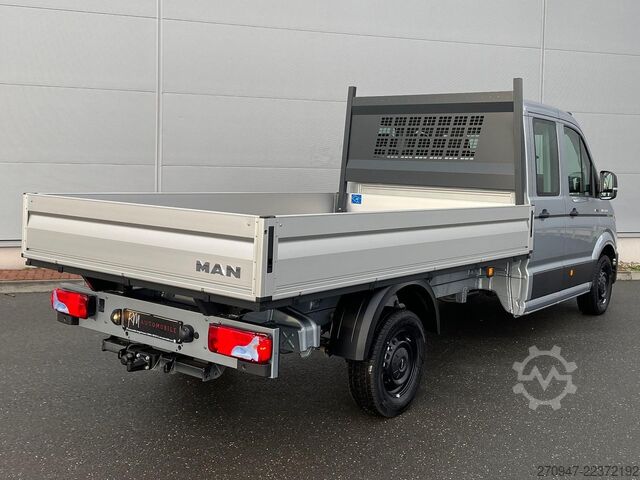 Pritschenwagen MAN TGE 3.180 Pritsche DOKA LR 4x4 ACC LED DIFF-SPER