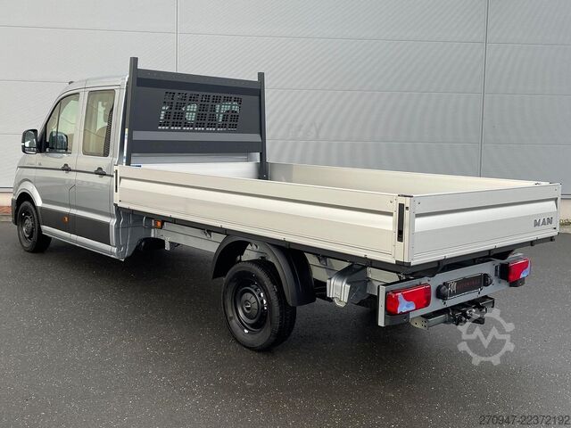 Pritschenwagen MAN TGE 3.180 Pritsche DOKA LR 4x4 ACC LED DIFF-SPER