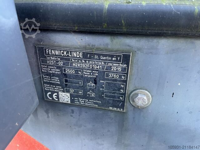 Treibgasstapler Linde H25T-02