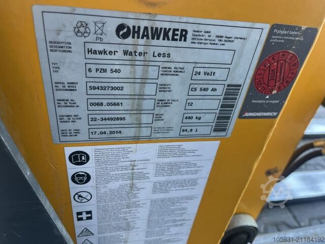 Fahrerstandstapler Jungheinrich ERV308