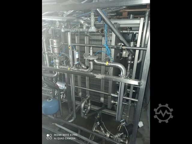 Used APV N35 Plate pasteurizer 10246 Kgh APV N35