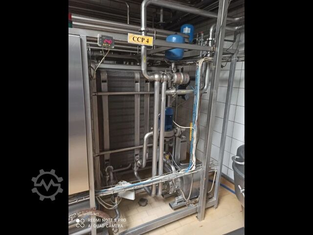Used APV N35 Plate pasteurizer 10000Lh APV N35