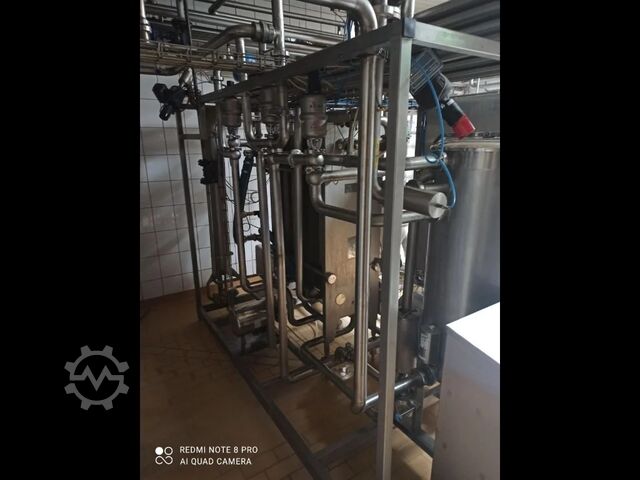 Used APV N35 Plate pasteurizer 10000Lh APV N35