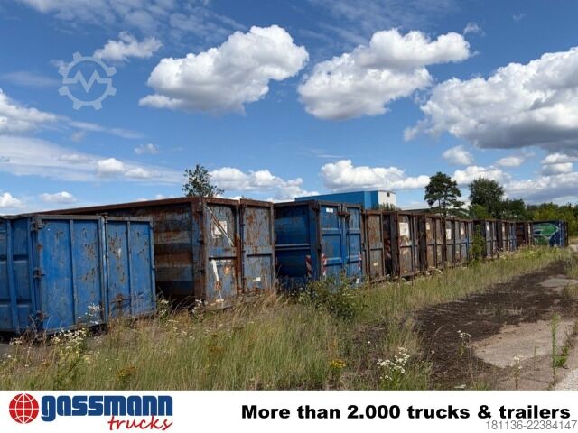 Abrollcontainer  Abrollcontainer ca. 40m³, 20x VORHANDEN!