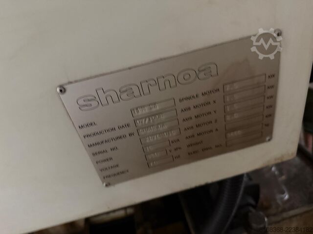 Vertical machining center sharnoa cnc system