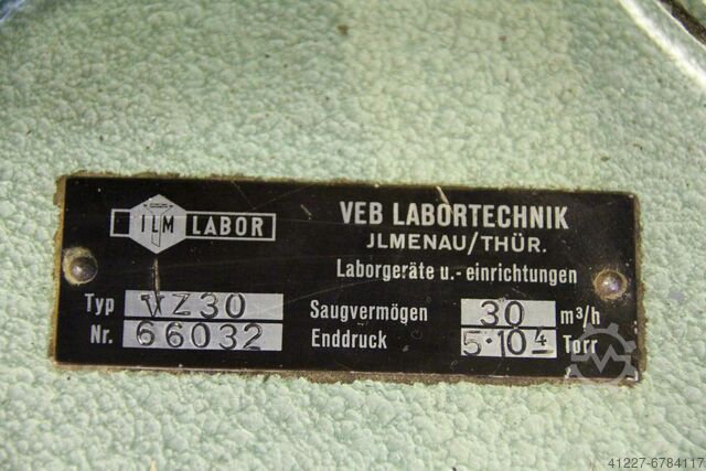 Vakuumpumpe 30 m³/h VEB VZ30