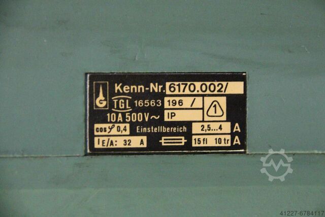 Vakuumpumpe 30 m³/h VEB VZ30