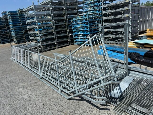 Wohncontainer Stahlwangentreppe Modurazell GmH