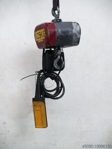 Electric chain hoist, electric lifting device, crane 125 kg, electric chain hoist, electric chain ho MAN GHH SKA 83.12