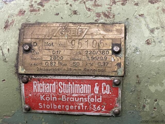 Doppelschleifbock GREIF D 17