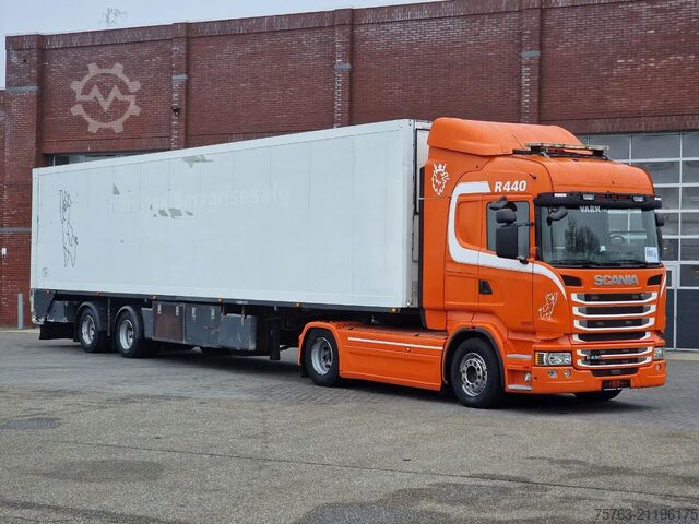 Viehtransport Fliegl R440 Scania Highline 4x2 - Retarder + Schmitz/F...