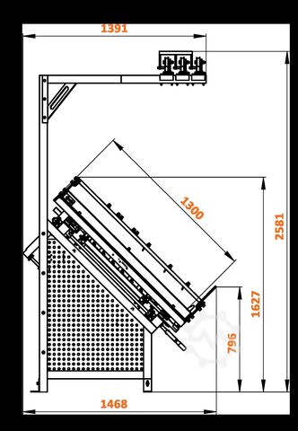 Pallet nailing machine PT-1900 Pneumatico PT-1900
