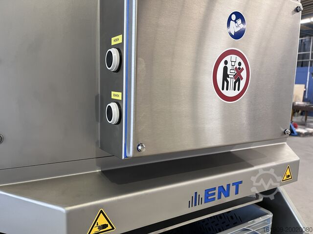 Pneum. Druckentwässerer / Produktpresse ENT Edelstahl- und Nahrungsmitteltechnik