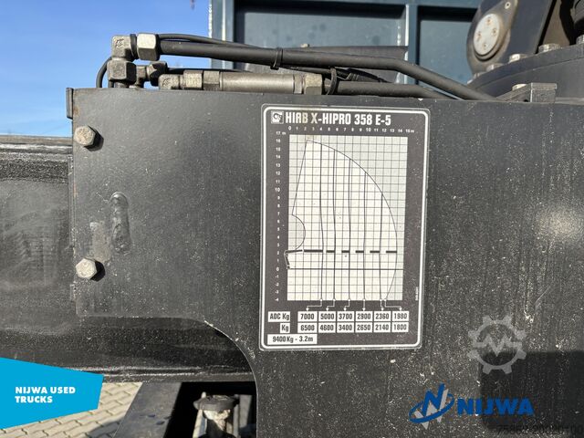 Loading platform Vlastuin Hiab X-HIPRO 358 36T/M + 120 KwH accupakketen