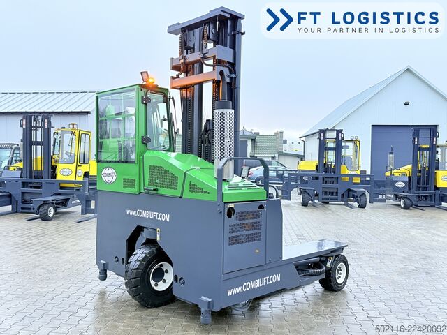 4-way forklift Combilift C4000 TRIPLEX 6900 GAS FREE LIFT CABIN