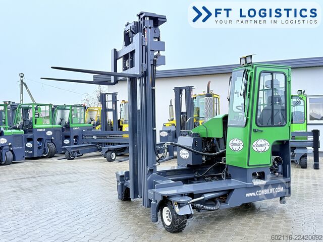 4-way forklift Combilift C4000 TRIPLEX 6900 GAS FREE LIFT CABIN