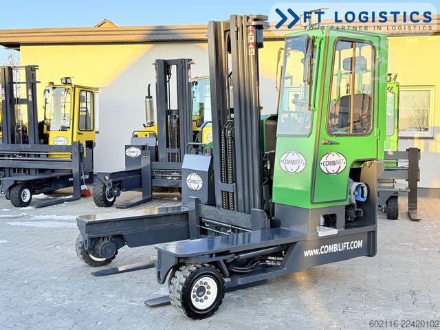 4-way forklift Combilift C4000 GAS TRIPLEX 5550 FREE LIFT CABIN