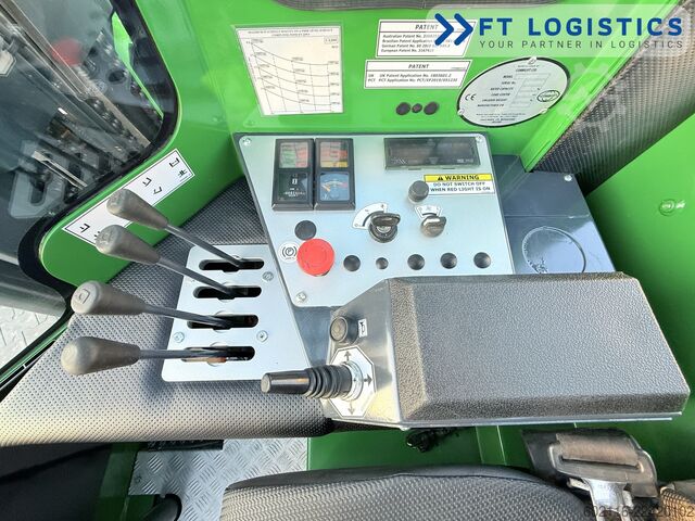 4-way forklift Combilift C4000 GAS TRIPLEX 5550 FREE LIFT CABIN