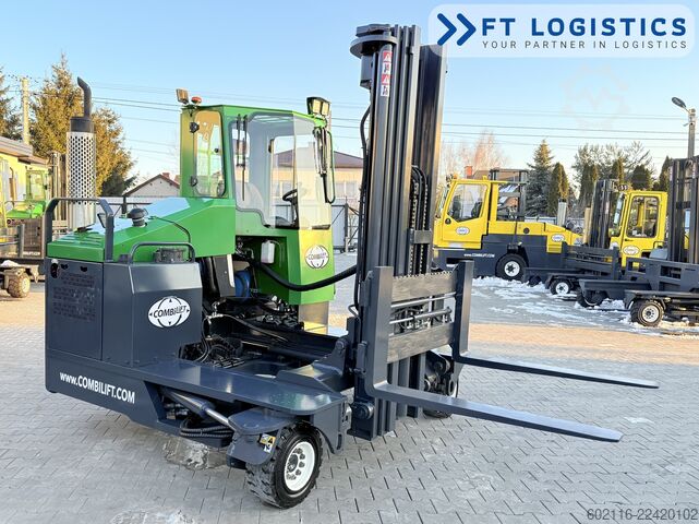 4-way forklift Combilift C4000 GAS TRIPLEX 5550 FREE LIFT CABIN