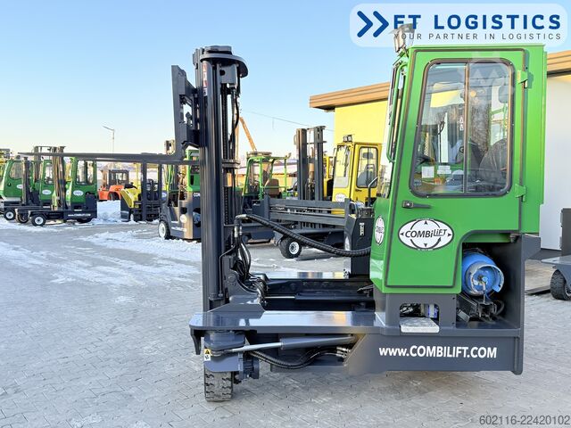4-way forklift Combilift C4000 GAS TRIPLEX 5550 FREE LIFT CABIN