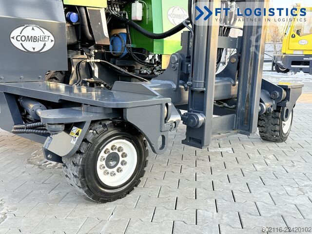 4-way forklift Combilift C4000 GAS TRIPLEX 5550 FREE LIFT CABIN