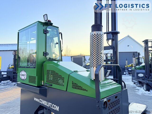 4-way forklift Combilift C4000 GAS TRIPLEX 5550 FREE LIFT CABIN