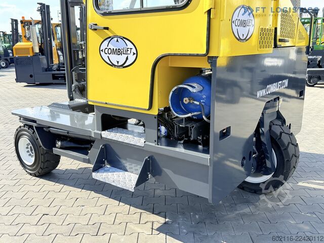 4-way forklift Combilift C5000XL GAS TRIPLEX 6000 EXTENDABLE FORK
