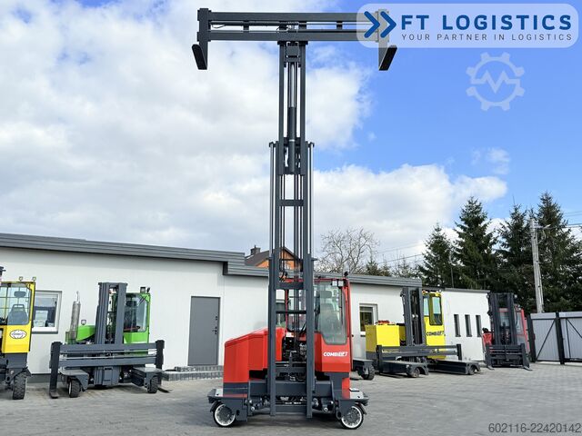 4-way forklift Combilift C3000ET TRIPLEX 5940 WIDE FORK POSITIONE