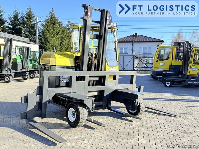 4-way forklift Combilift C3000XL DUPLEX SPREADER BEAM FREE LIFT