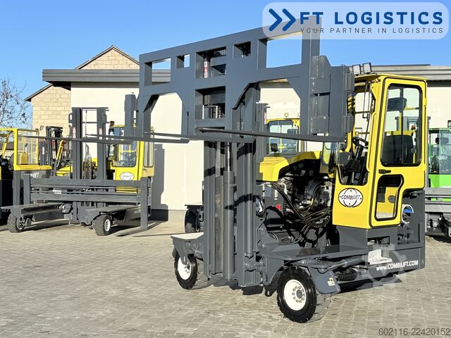4-way forklift Combilift C3000XL DUPLEX SPREADER BEAM FREE LIFT