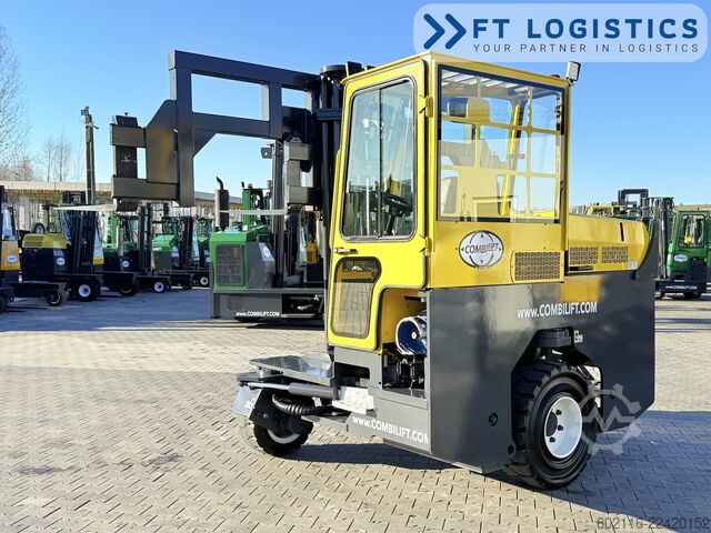 4-way forklift Combilift C3000XL DUPLEX SPREADER BEAM FREE LIFT