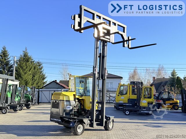 4-way forklift Combilift C3000XL DUPLEX SPREADER BEAM FREE LIFT