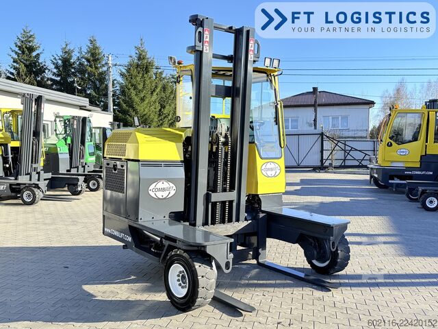 4-way forklift Combilift C3000XL DUPLEX SPREADER BEAM FREE LIFT