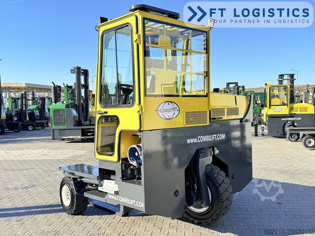 4-way forklift Combilift C3000XL DUPLEX SPREADER BEAM FREE LIFT