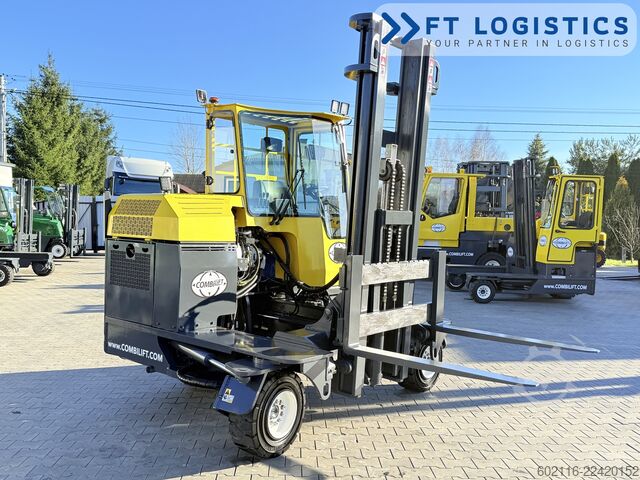 4-way forklift Combilift C3000XL DUPLEX SPREADER BEAM FREE LIFT