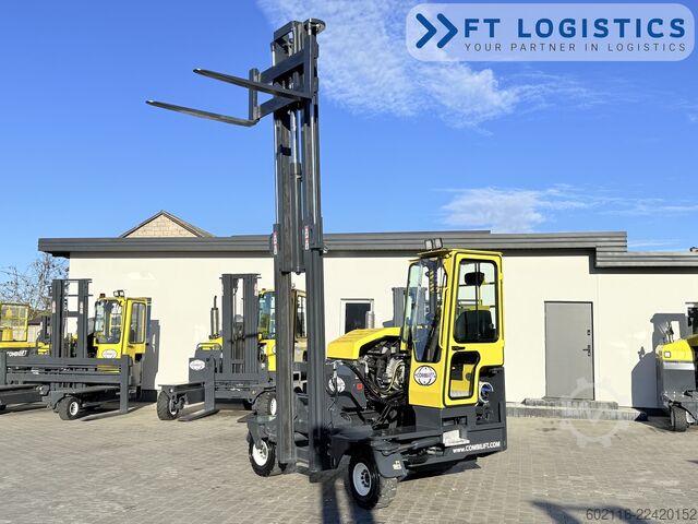4-way forklift Combilift C3000XL DUPLEX SPREADER BEAM FREE LIFT