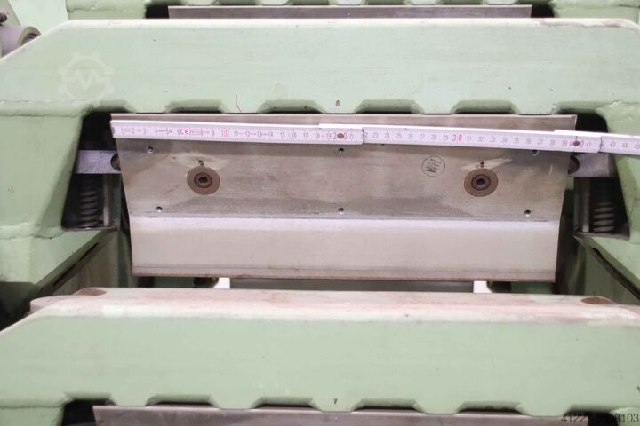 Tobacco cutting machine prototype Sagemüller 8 Messer, mit Schleifeinrichtung