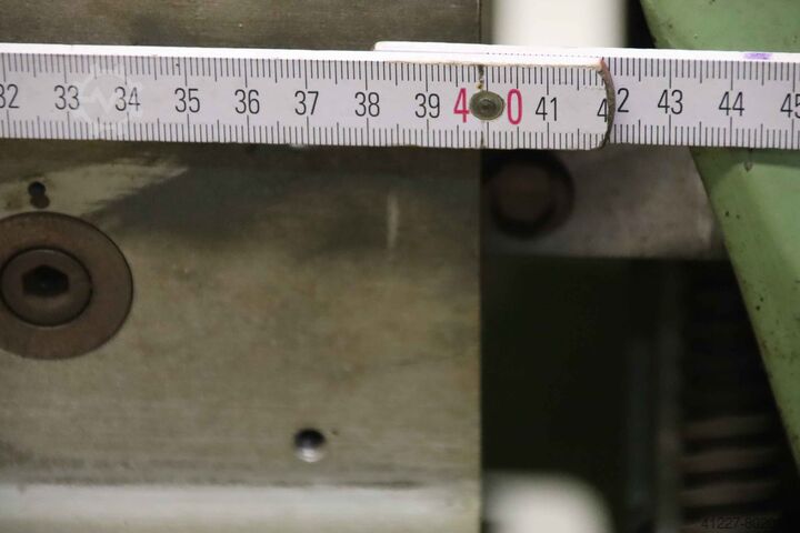 Tobacco cutting machine prototype Sagemüller 8 Messer, mit Schleifeinrichtung