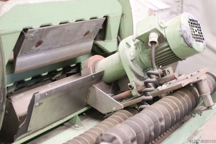 Tobacco cutting machine prototype Sagemüller 8 Messer, mit Schleifeinrichtung