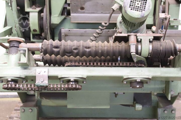 Tobacco cutting machine prototype Sagemüller 8 Messer, mit Schleifeinrichtung