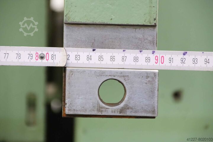 Tobacco cutting machine prototype Sagemüller 8 Messer, mit Schleifeinrichtung