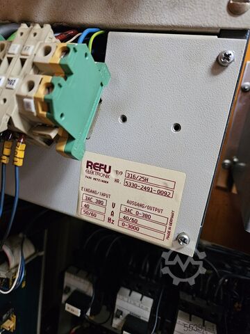 Voumard Schleifspindeln REFU HF Umformer Voumard Schleifspindeln REFU HF