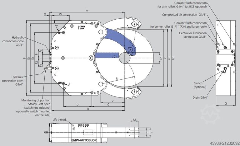 Metal cuttingSMW AUTOBLOK RX4-ZSW SMW AUTOBLOK RX4-ZSW