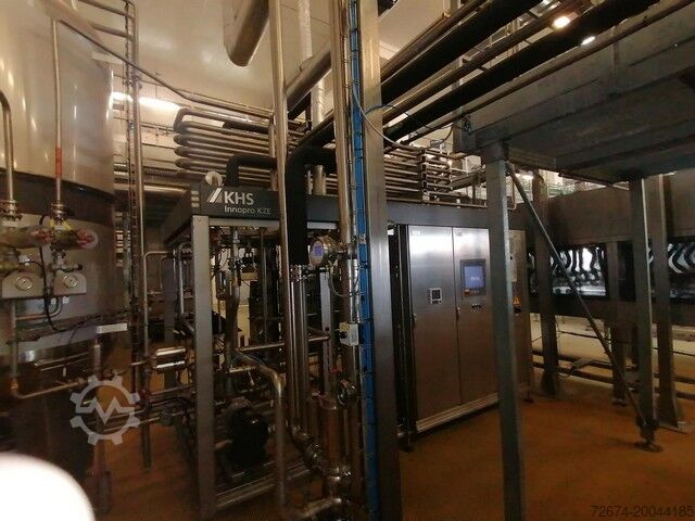 Getränkeherstellungsmaschine Canning KHS Line Bottling 25.000 cph Cans Complete Canning KHS 2017