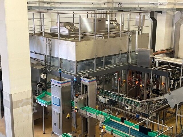 Getränkeherstellungsmaschine Canning KHS Line Bottling 25.000 cph Cans Complete Canning KHS 2017
