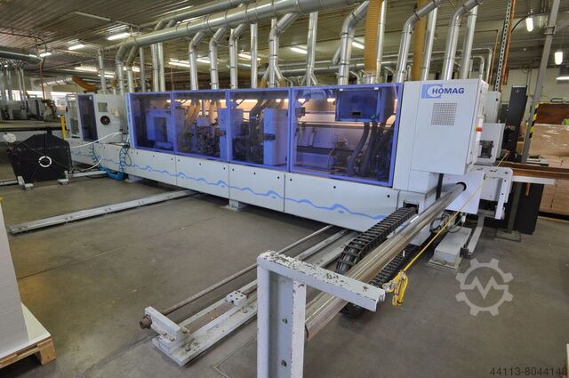 Complete (4-sides) Edge banding LINE HOMAG KFL 325 + KFL 326 + TBL + TDL