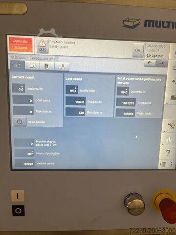 Multivac R535 Tiefziehmaschine Multivac R535