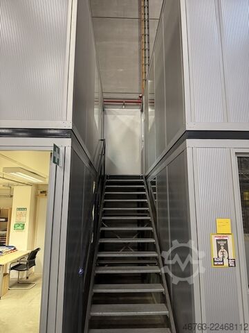 Lagerbüros, Raum-im-Raum-System Kleusberg Systemraum Trendline